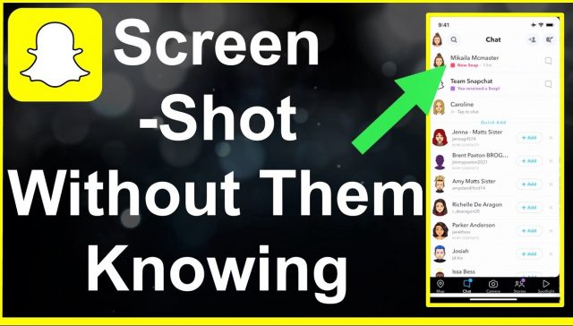 How to Screenshot on Snapchat Without Them Knowing 2021
