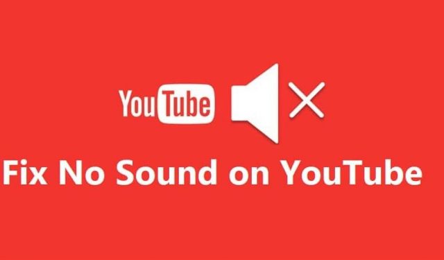 No Sound on YouTube