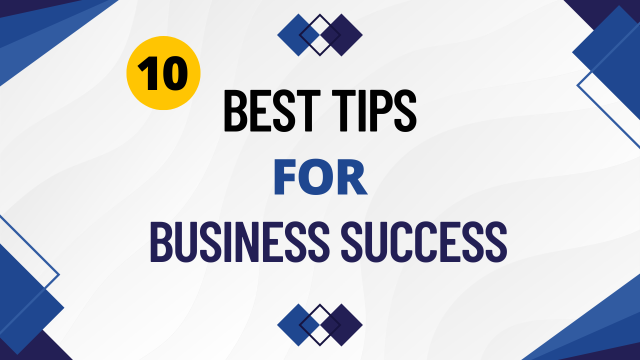 best tips for business success