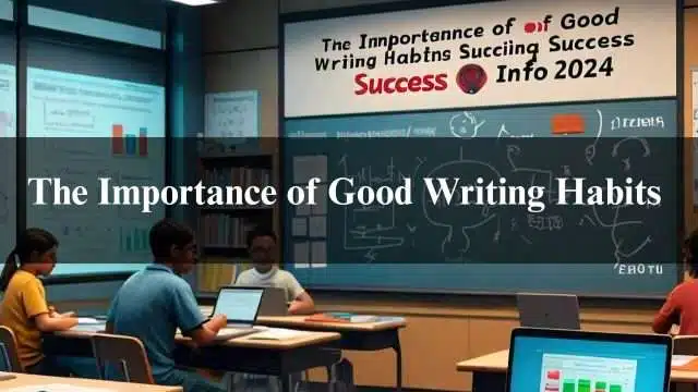 The Importance of Good Writing Habits for Essay Writing Success. Info 2024