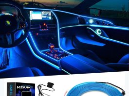 Blue LED Strip Lights for Cars