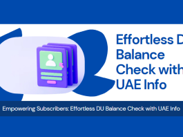 Empowering Subscribers: Effortless DU Balance Check with UAE Info