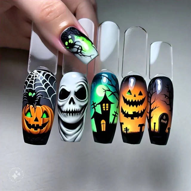 Haunting Halloween: Celebrities' Most Spooky Nail Looks