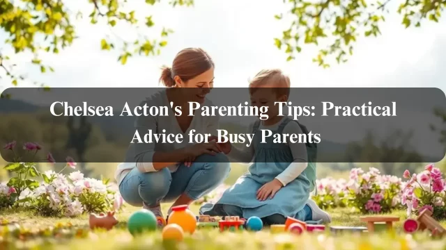 Chelsea Acton's Parenting Tips: Practical Advice for Busy Parents